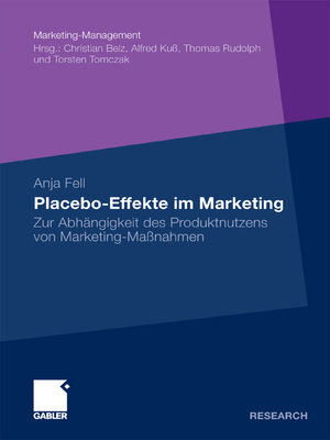 cover image of Placebo-Effekte im Marketing